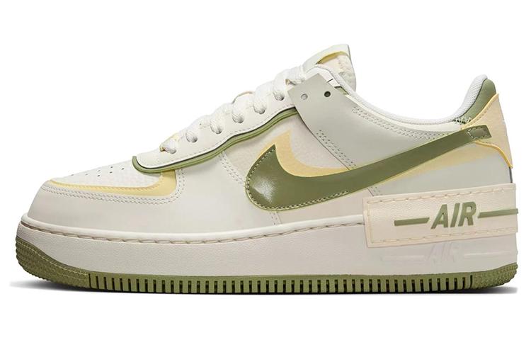 

Nike Air Force 1 Shadow Pale Ivory Oil Green Women s FN6335-101 38.5