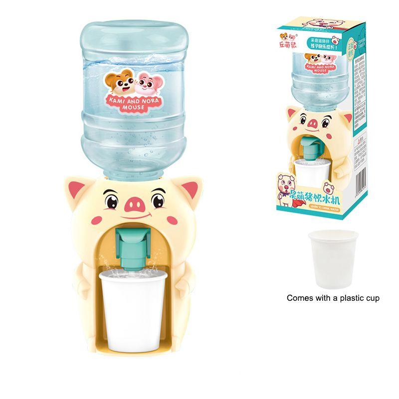 Cute Mini Water Dispenser Toy For Kids Simulation Play House Game Kitchen Toy