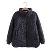 Veste rembourrée en coton légère grande taille pour femme automne et hiver, ample et amincissante, chaude