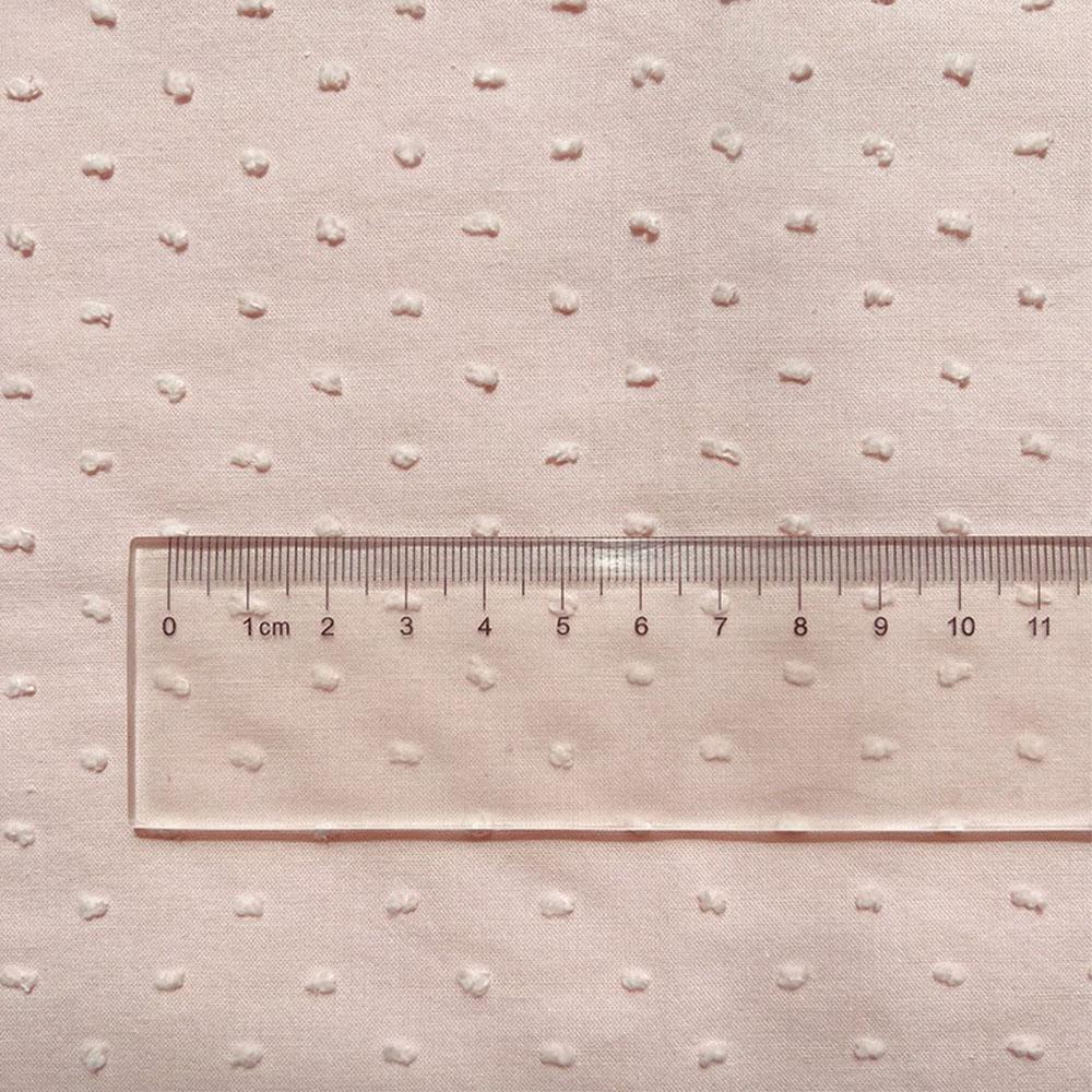 Soft Cotton Polka Dot Jacquard Fabric For DIY Making T-shirts Dress Pajamas Home Textile Decoration Handicraft Cloth Accessories