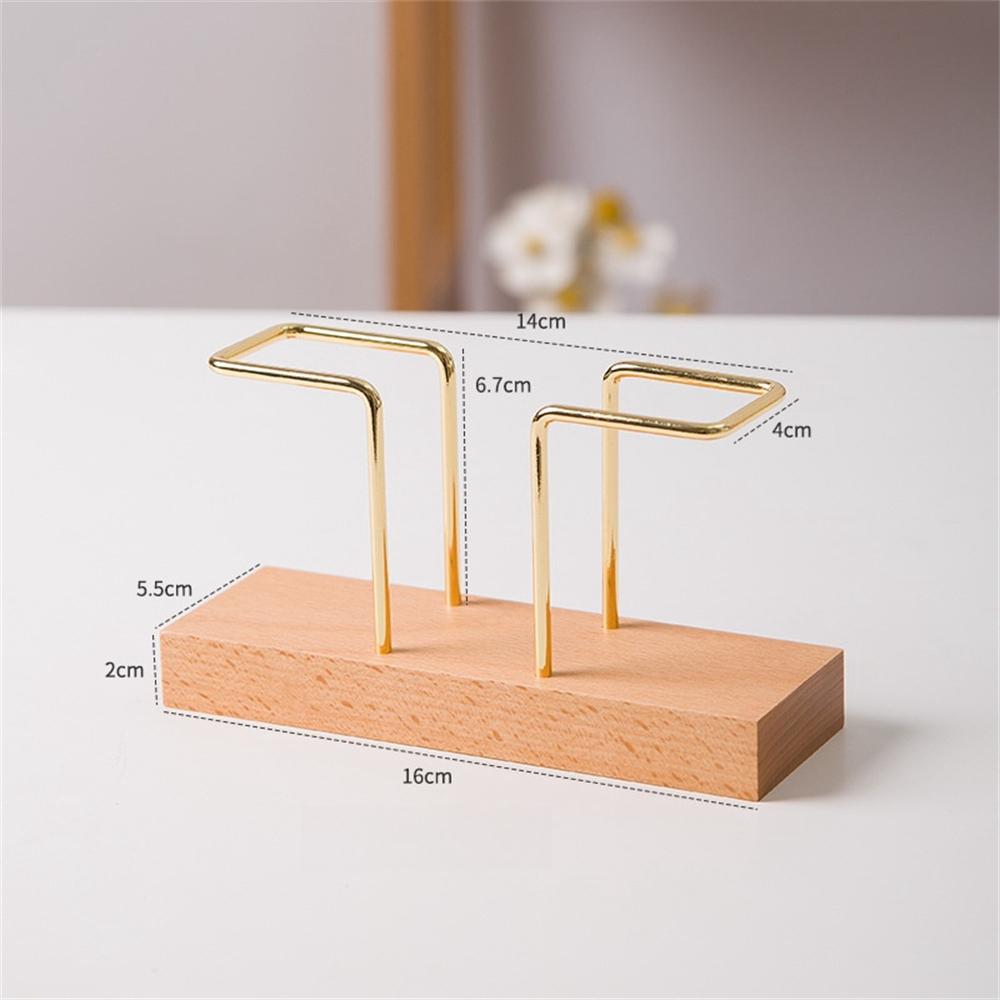 Solid Wood Creative Vertical Paper Towel Holder Cafe Hotel Restaurant Desktop Square Tissue Toothpick Holder Simple Organizer