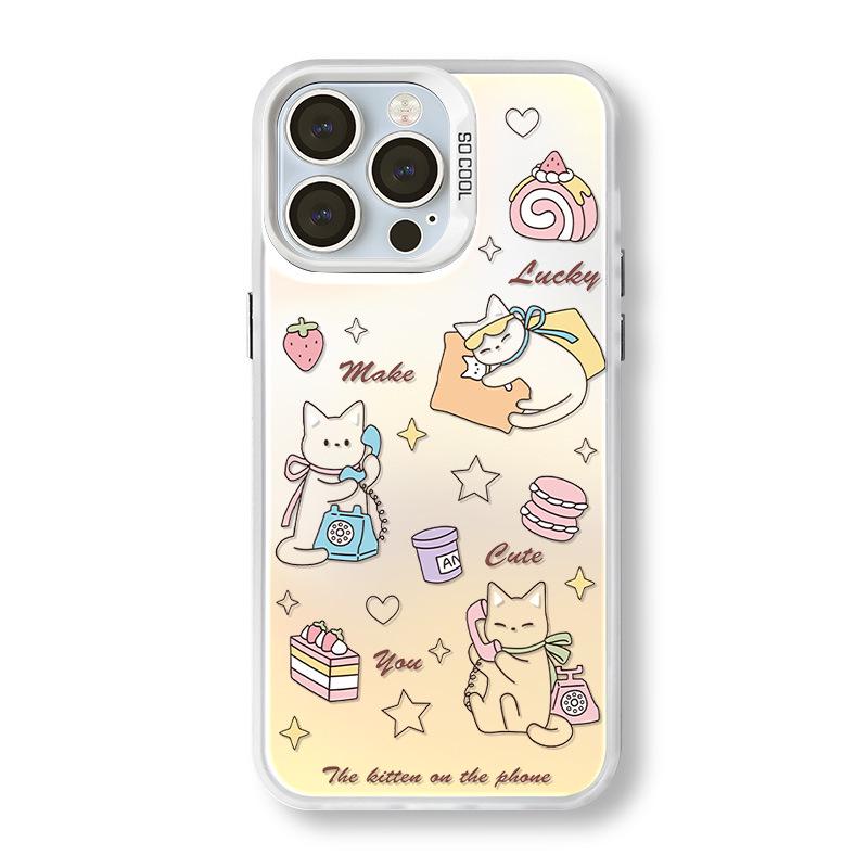 

Frosted Laser Mobile Phone Case with Bracelet for iPhone 16 Pro, Apple 16, and Huawei Mate 60 Pro iPhone 16 Plus