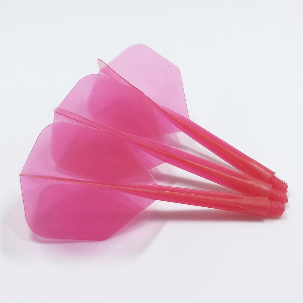 3Pcs Plastic Professional Dart Flights Anti-Drop Soft Screw In-One Dart Flight  for Indoor Outdoor Playing