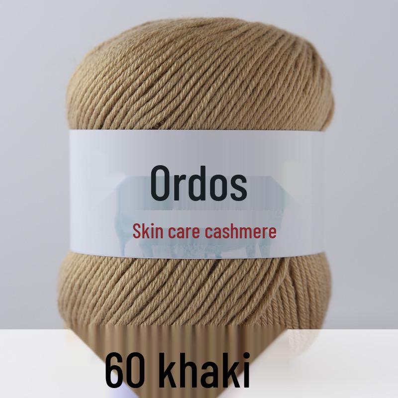 Genuine Baby Cashmere Yarn: Hand-Knitted Scarf for Infants & Toddlers, Medium Thick Milk Cotton for Crochet.