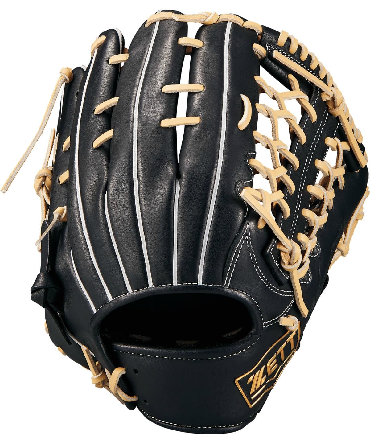 

ZETT Winning Road Baseball B Size BRGB33530F All-Around Glove, Black/Pastel (1932), 7,