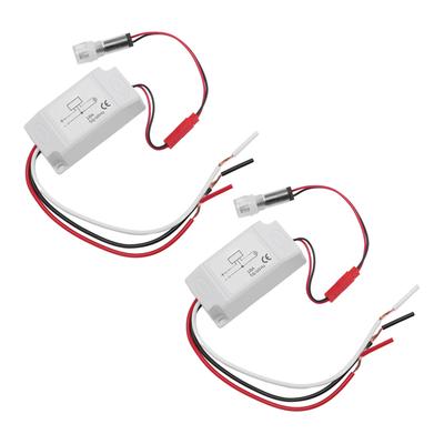 2PCS Light Control Sensor Es Automatic Dusk To Dawn Photoelectric with Probe for LED Fluorescent Street Lamp