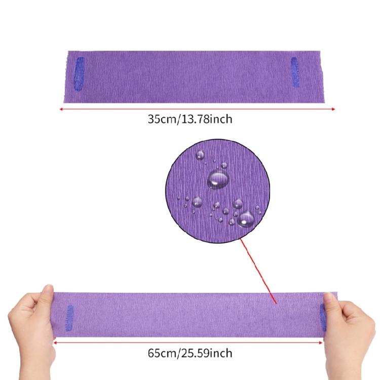 Disposable Neck Paper Stretchy Paper Neck Band Protector Hairdressing Accessory Tool for Hair Washing/Cutting/Shaving