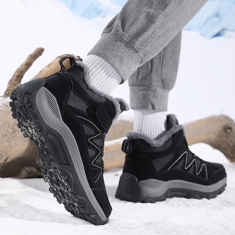 Women Snow Boots Winter Unisex Plus Size Walking Shoes Men's Waterproof Outdoor Hiking Boots
