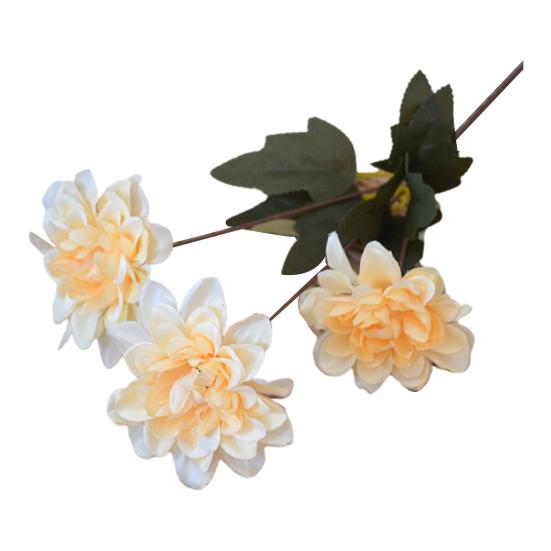 Simulation Flower Great Realistic Looking Charming Artificial Flower Highly Simulated 3 Large Blooms Simulation Bouquet Simulation Flower