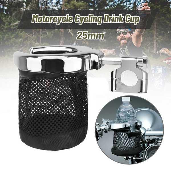 Soporte para Taza de Agua de Motocicleta de 25MM para Honda, Kawasaki, Harley Dyna Fat Bob