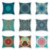 Ethnic Style Pillow Case Mandala Interior Home Decoration Cushion Bed and Breakfast Retro Atmosphere Arrangement Cushion
