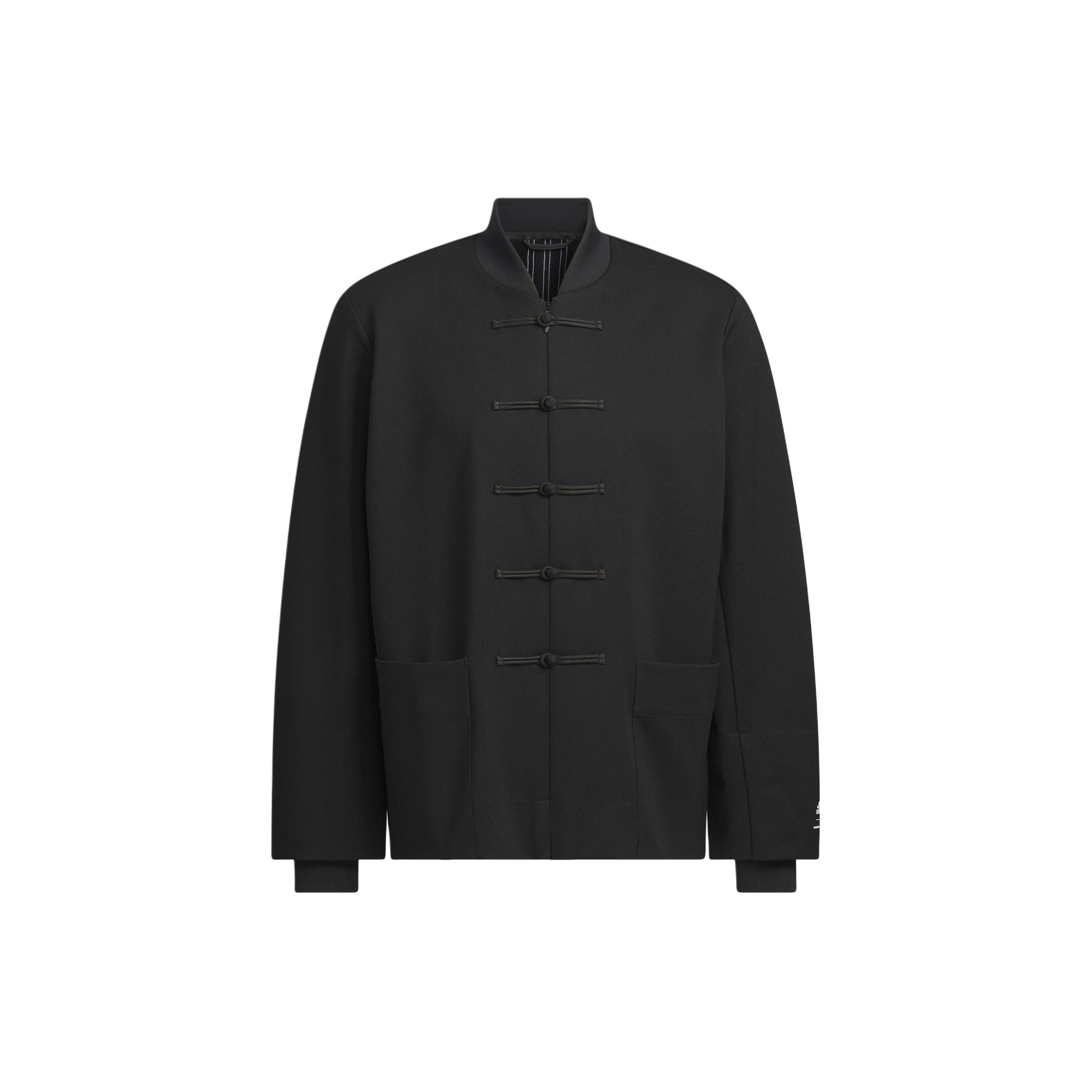 adidas x Samuel Gui Yang Knit Jacket Asia Sizing Black Men s JE1117 XS