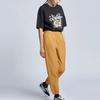 Men's Li-Ning Skateboard T-Shirts Men's Black Crew Neck Moderate Straight Fit