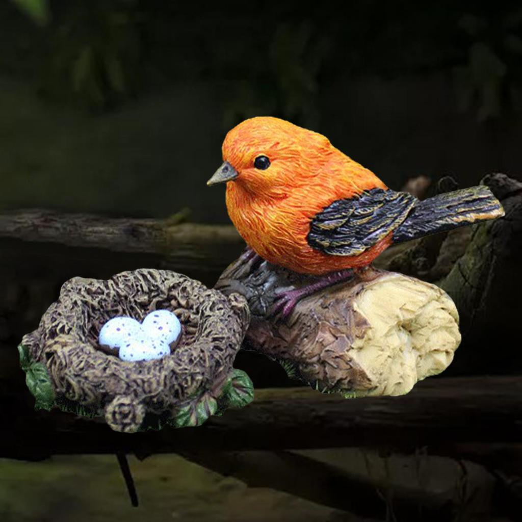 Figurines Miniature Fairy Garden Decoration Bird Animal Model for Party Landscape