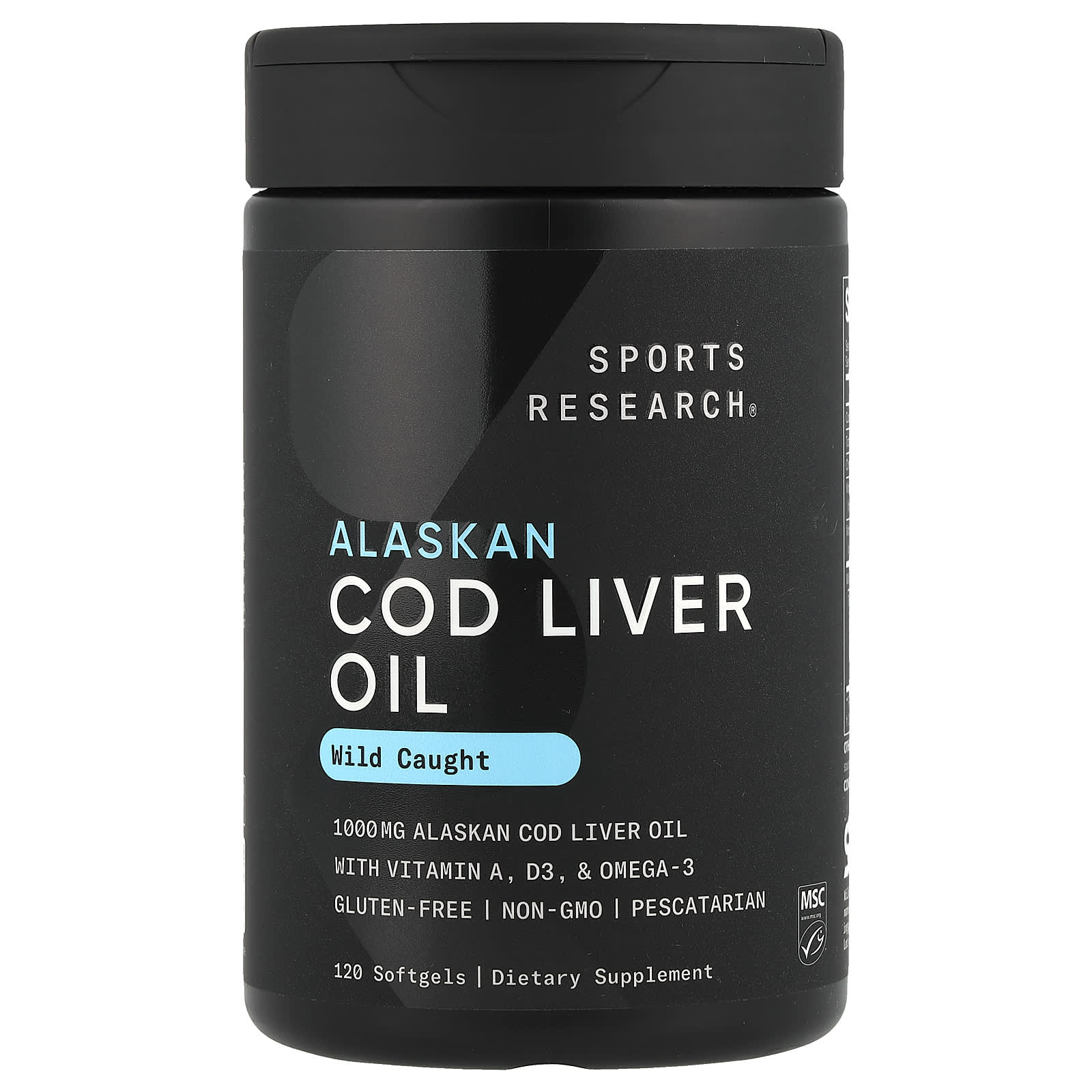 

Alaska Cod Liver Oil, 120 Softgels