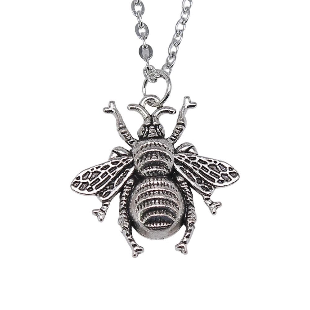 Pendentif Insecte Papillon Nature Métal Bronze Antique Collier Ami Collier Cadeau Best-Seller