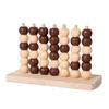 Wooden 3d Connect Four Board Game For Family Fun And Educational Play