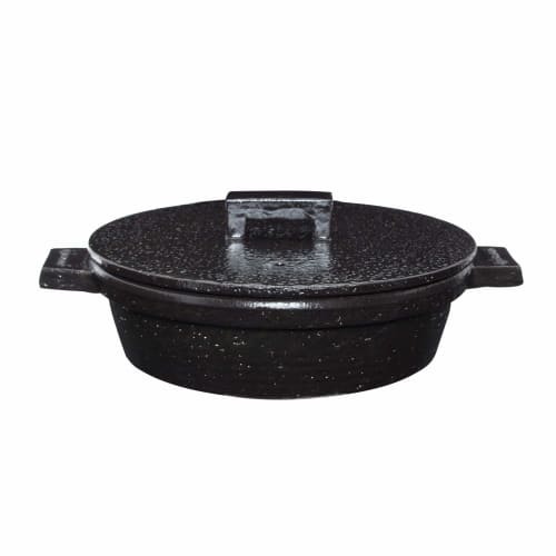 Hase Seito Hase-en Bistro Earthenware Pot, 2-3 Person Capacity, Approx. 23cm, Approx. 900ml Capacity, Can Be Cooked Over an Open Fire or Empty, Oven S