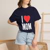Comfort Colors® Love Mom T-Shirt , Mother's Day Shirt, Cute Mama Tee, Mom Birthday Gift Idea, Minimal Heart Shirt, Mom Gift