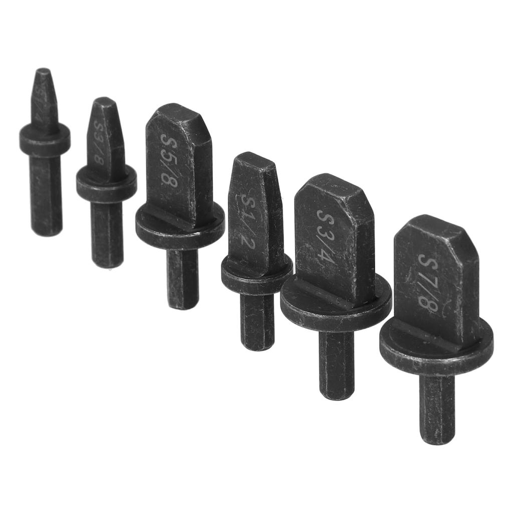 6 st/set Elektrisk borrmaskin Rörvidgare Luftkonditionering Flänsningsverktyg Reparationssats