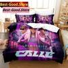 3D Singer L-Lola Fashion Índigo Bedding Set Duvet Cover Full Queen King Size Pillowcase Printed Aldult Kid Bedroom Single Twin
