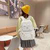 Schoolbag1011 New Student Backpack High School Student High Value School Bag Large Capacity Lightweight Fashion Printed Backpack