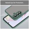 Etui do telefonu Samsung Galaxy A56 5G Odporne na upadki Poduszki powietrzne Matowe Półprzezroczyste PC + TPU Tylna pokrywa