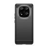 For Cover Xiaomi Redmi Note 14 Pro Plus Case Redmi Note 14 Pro 5G Capas Back Carbon Fiber TPU Soft Fundas Redmi Note 14 Pro Plus
