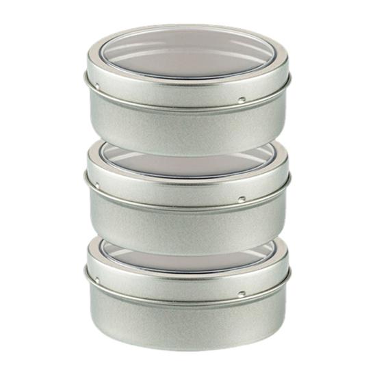 Magnetic Spice Tins with Lids Tinplate Kitchen Seasoning Box for Refrigerator