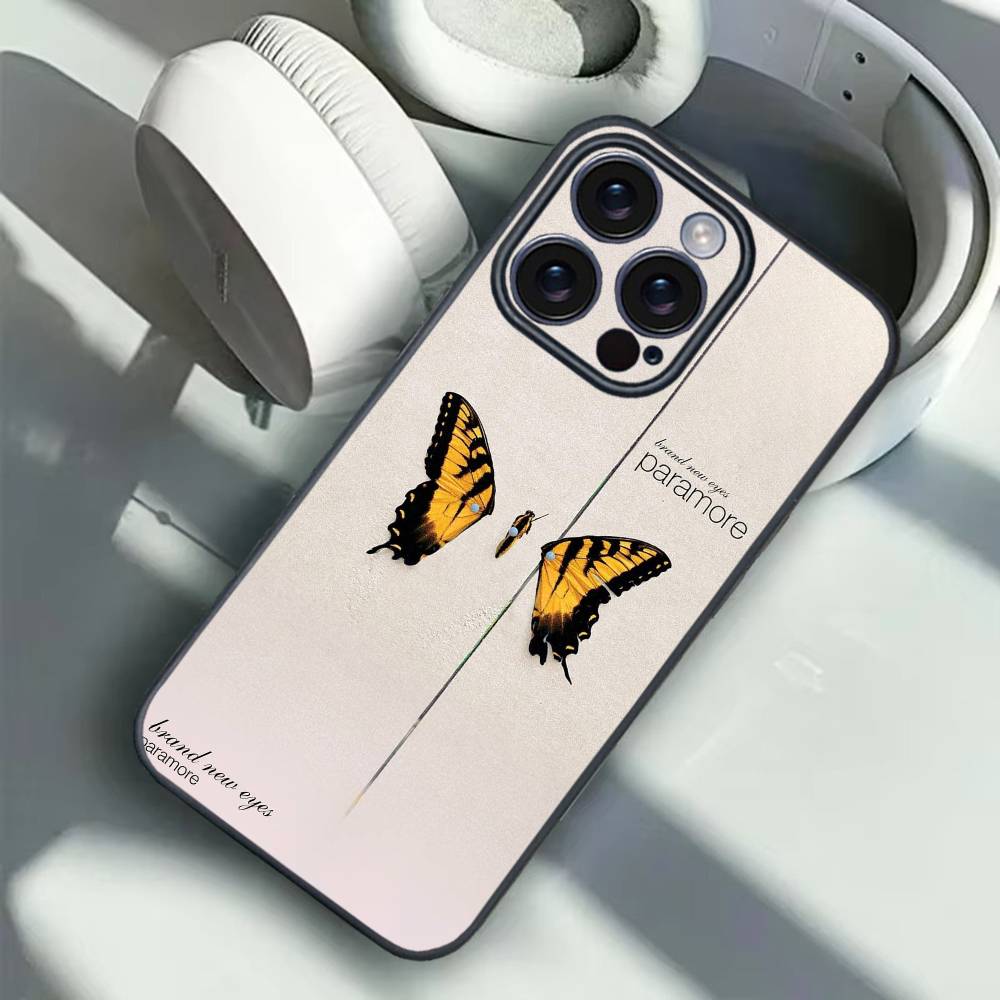 1PC COOL Band P-Paramore Phone Case For iPhone 16 15 14 13 12 17 PRO MAX PLUS Mini TPU Soft to Skin-friendly case