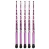 5pcs Eyeshadow Brushes Set Eye Makeup Purple Brushes Nose Shadow Concealer Glitter Handle Brush
