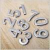 Autostickers 3D metaal decoratieve autostickers Gepersonaliseerde DIY letter- en cijferwijzigingen voor carrosserie achterklep