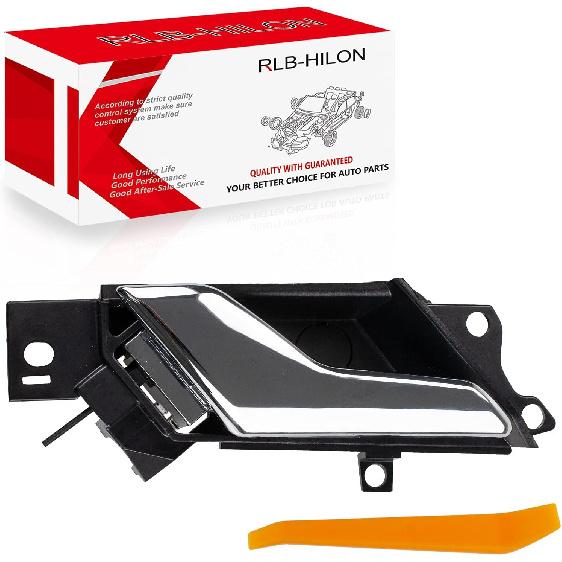 

Interior Door Handle Driver-Side Left Front or Rear LH Chrome Replacement For 2012-2015 Chevrolet Captiva Sport, Replacement for 2008-2010 Saturn