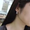 Four-Leaf Clover With Diamonds, Fringed Earrings, Tide Stud Earrings, Womanly Temperament, Ear Jewelry