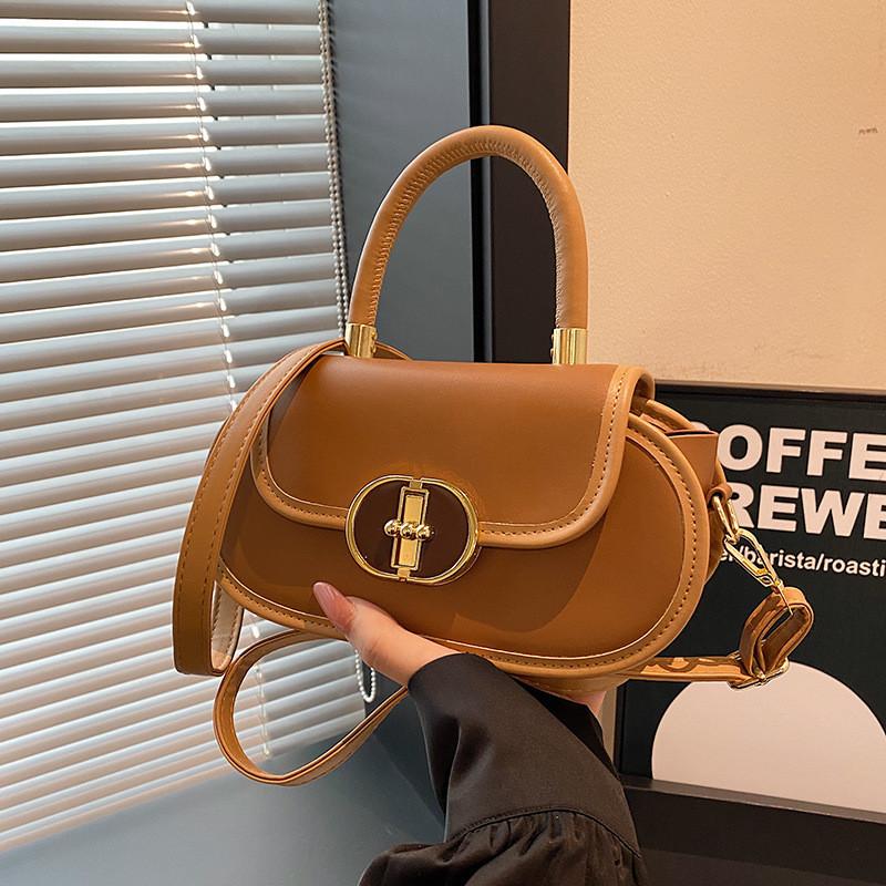 Minimalist Pu Small Square Crossbody Bag With Top Flap For Daily Use Women