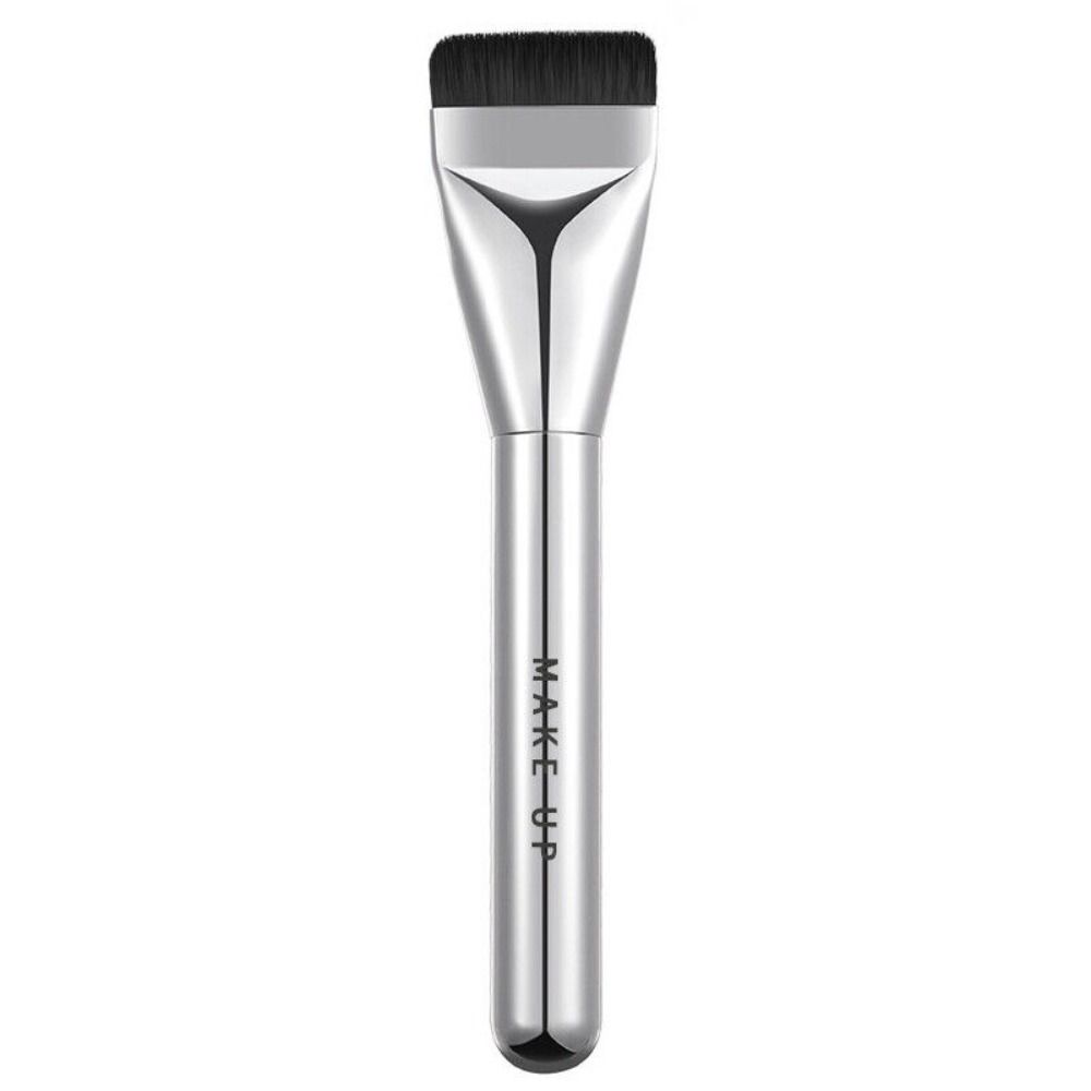 

Кисть для жидкой основы из искусственного волокна, косметические кисти в форме языка, ультратонкая кисточка для макияжа B