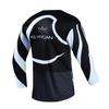 Personalized Skull-headed Downhill Suit Breathable Quick-dry Mountain Cross-country Motorcycle Riding Long-sleeved T-shirt Bicycle Shirt