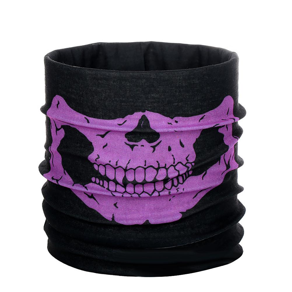 Halloween Props Mask Multi-function Seamless Headscarf Outdoor Sports Riding Mask Horror Skull Collar