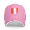 Ohio Cleveland Stripe Baseball Cap Western Hat Custom Cap Tea Hat For Men Womens