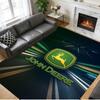 Tapis Peluche Velours Cristal John Deere Usure ?Anti-résistant ?Tapis de sol antidérapant pour décoration intérieure de la maison