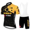 Men's Women's Tour De Cycling Suit With Strap Short-sleeved Team Edition Bicycle Outdoor Sports