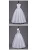 Children's Formal Lace Princess Dress with Long Puffy Skirt for Weddings