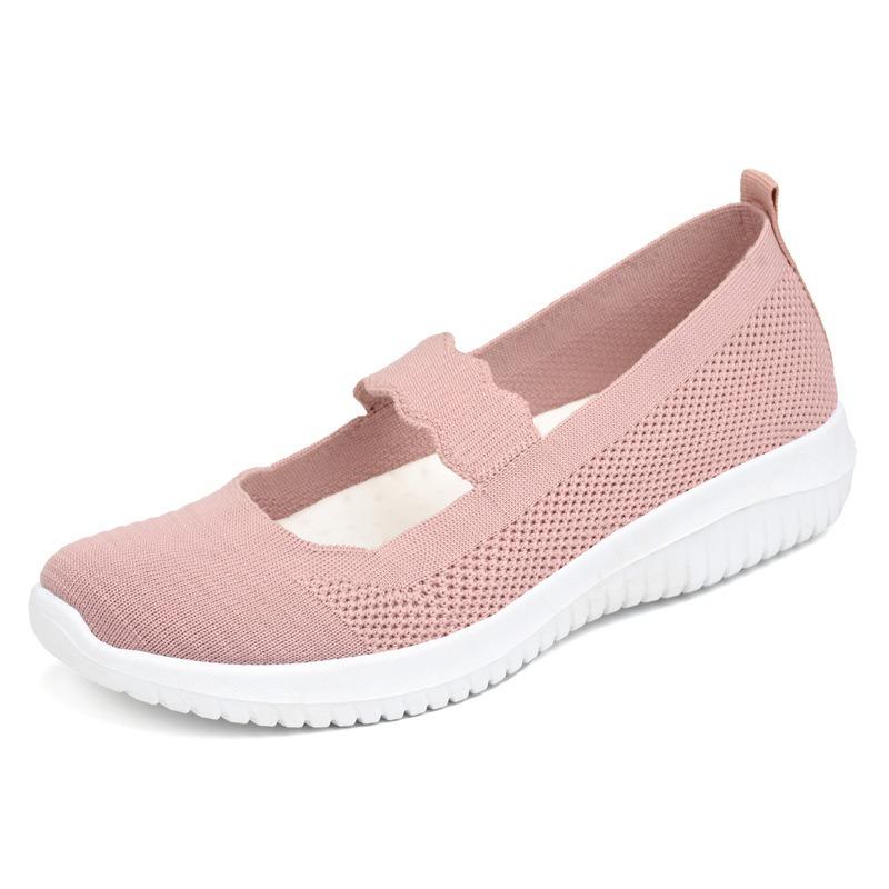 Beijing Cloth Shoes Women's Shoes Women's Shoes Versatile Breathable One-pedal Shoes Shallow Mouth Soft Sole Casual Shoes Wear-resistant