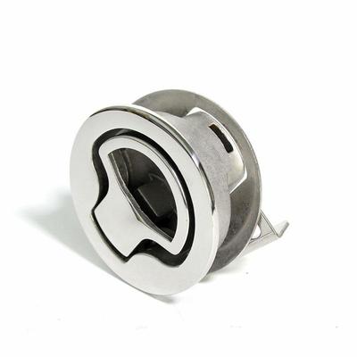 Serrure de pont ronde pour bateau Kayak en acier inoxydable, serrures de toilettes au sol, accessoires de Yacht