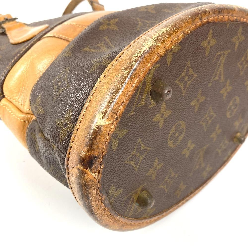 Louis Vuitton  T42238 Monogram Bucket PM USA Limited Edition Tote Bag Hand Bag