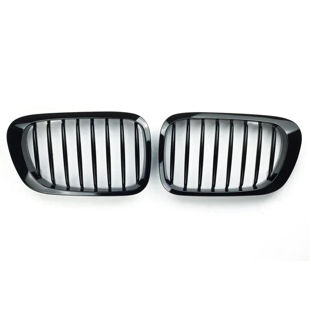 

Gloss Black Front Bumper Kidney Grill For BMW 3 Series 1998-2001 E46 M3 323 i/is 325Ci 328 i/is/Ci 330Ci 2 Doors Grilles A-Glossy Black