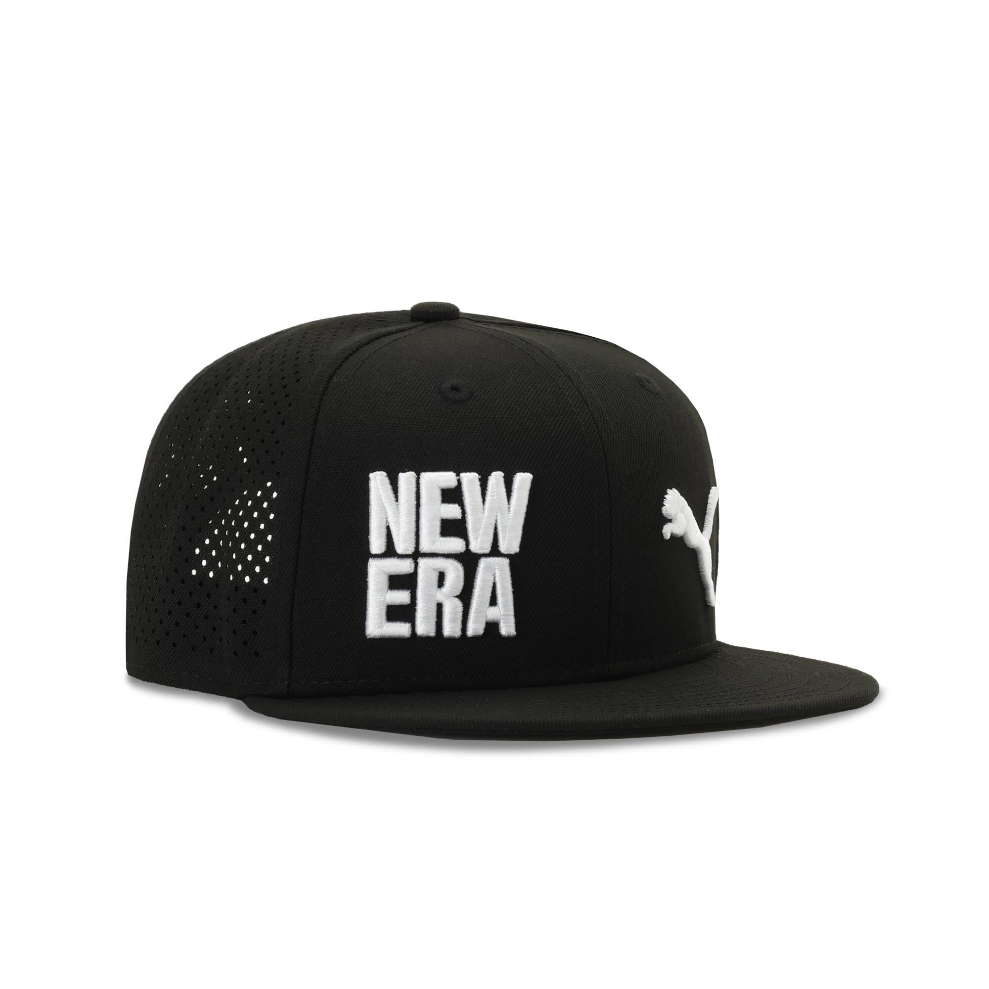 Гольф PUMA x NEW ERA 9FIFTY Коллаборация Логотип Черная Кепка_02771401_Puma