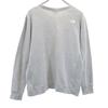 The North Face NT61802X Print Long Sleeve Outdoors Trainer L Gray Sweat Men's Used
