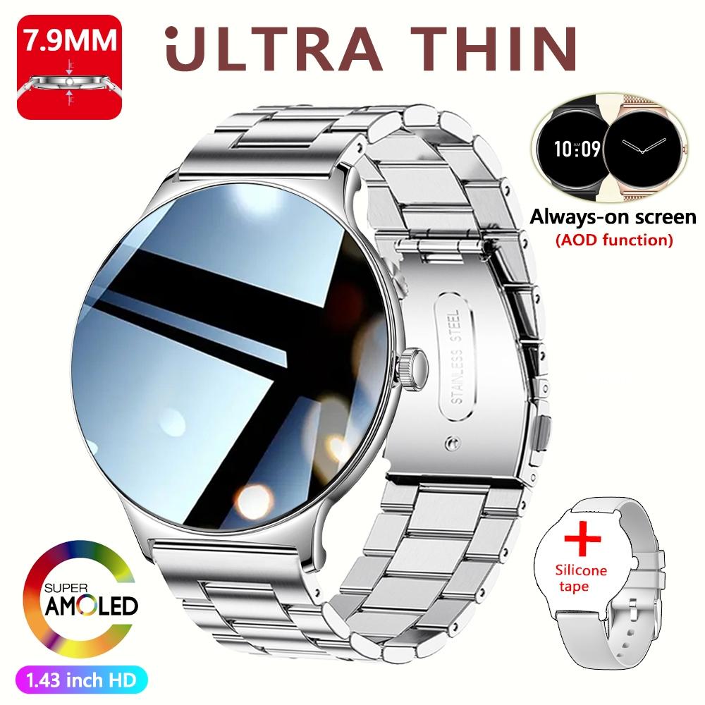 New Health Monitoring SmartWatch 100+Sports Modes Scientific Sleep Heart Rate 1.43-inch HD Large Screen Smart Watch Women