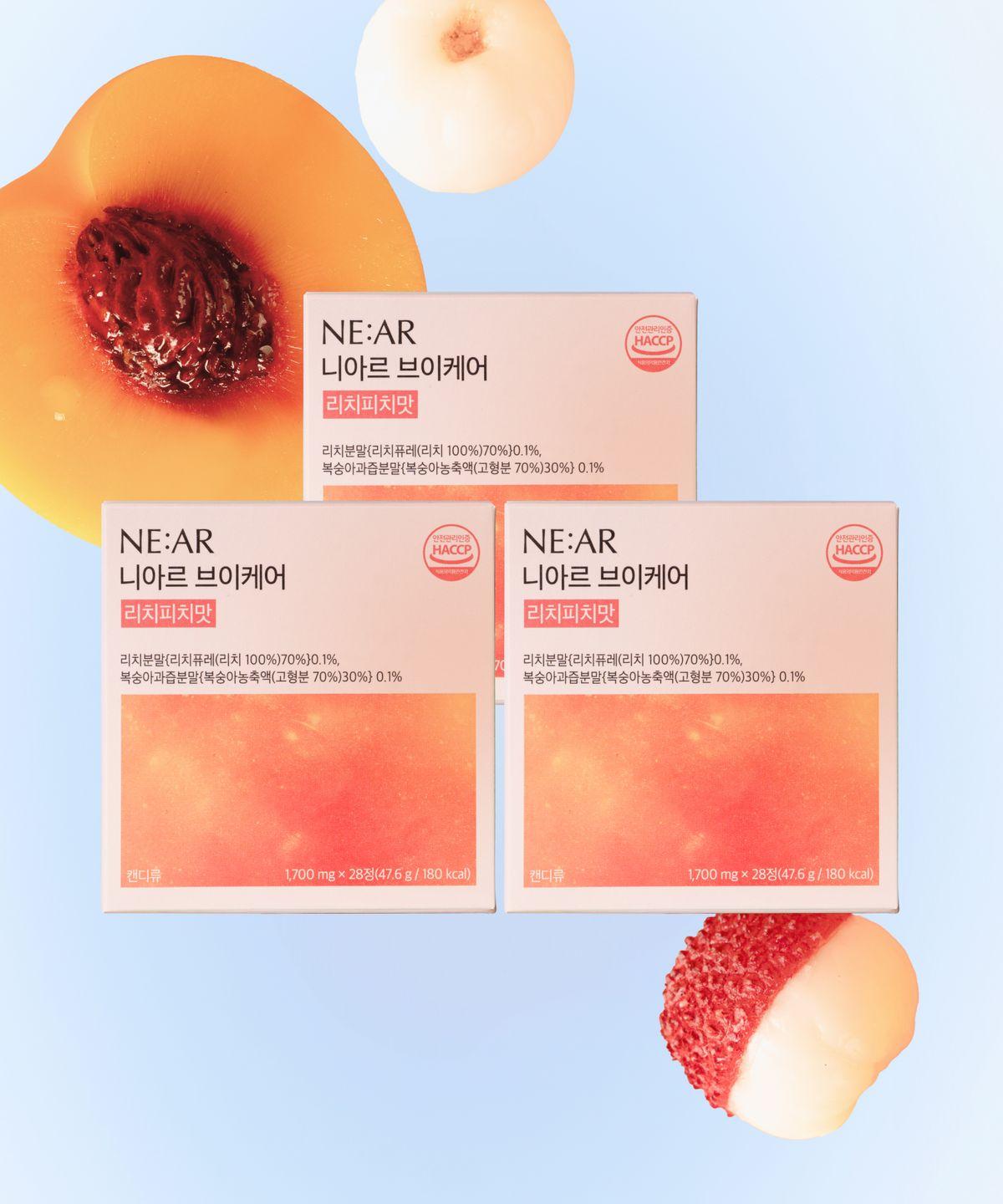 [3 boxes] V-Care Rich Peach Flavor, 42-day supply